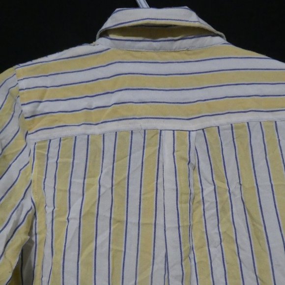 PINK ROSE striped button up shirt, small - Picture 9 of 11